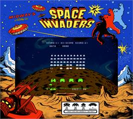 Artwork for Super Invaders.