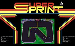 Artwork for Super Sprint.