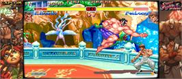 Artwork for Super Street Fighter II Turbo.