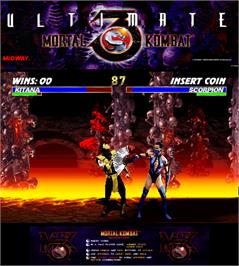 Artwork for Ultimate Mortal Kombat 3.