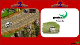 Artwork for World Rally 2: Twin Racing.