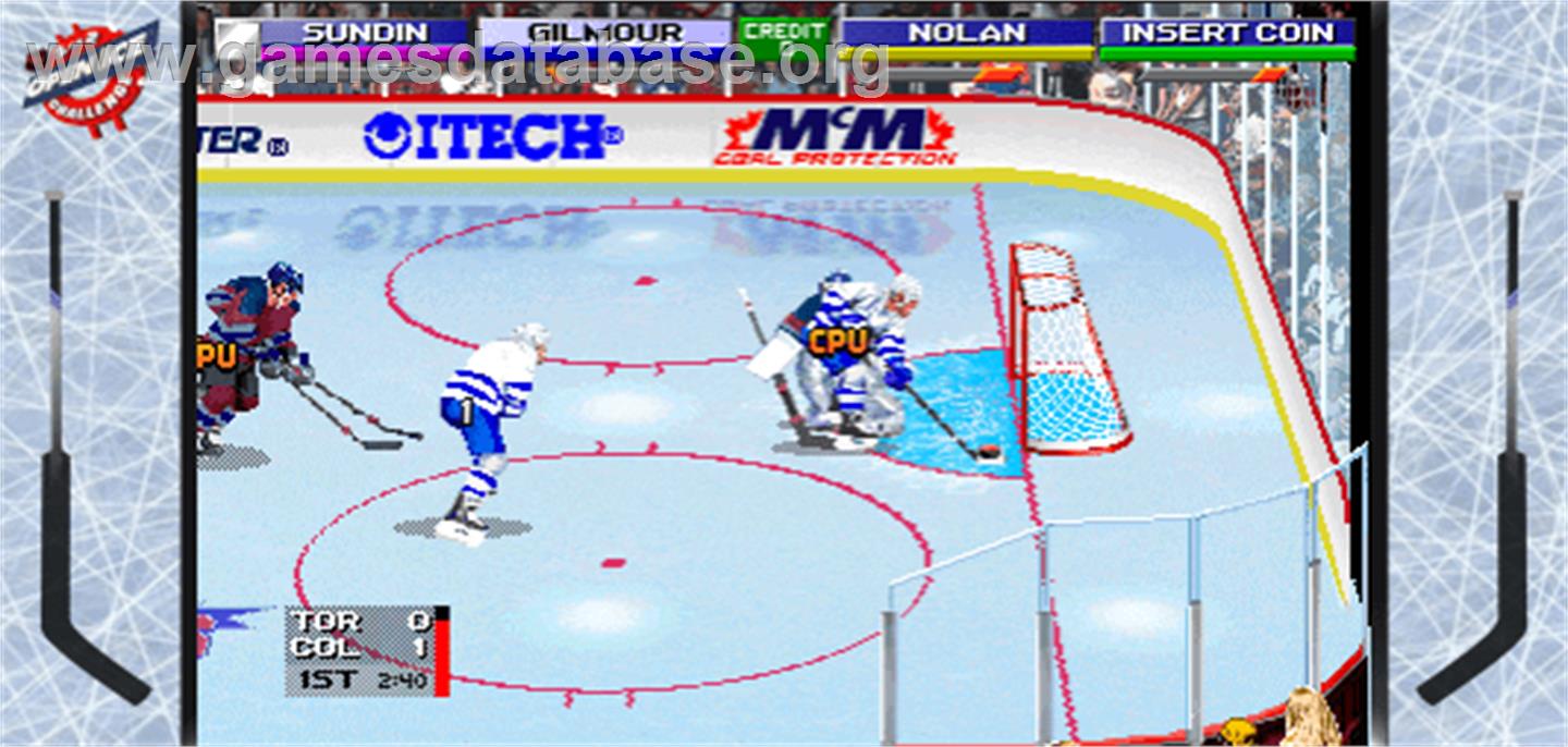 2 On 2 Open Ice Challenge - Arcade - Artwork - Artwork
