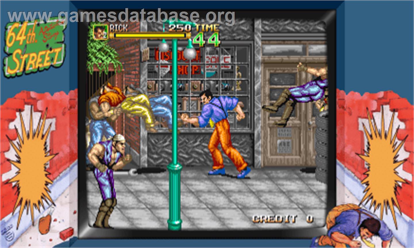 64th. Street - A Detective Story - Arcade - Artwork - Artwork