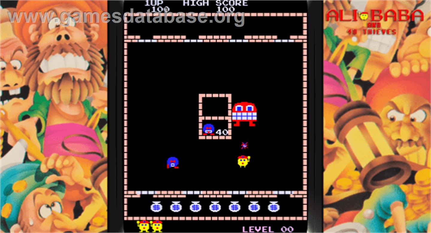 Ali Baba and 40 Thieves - Arcade - Artwork - Artwork