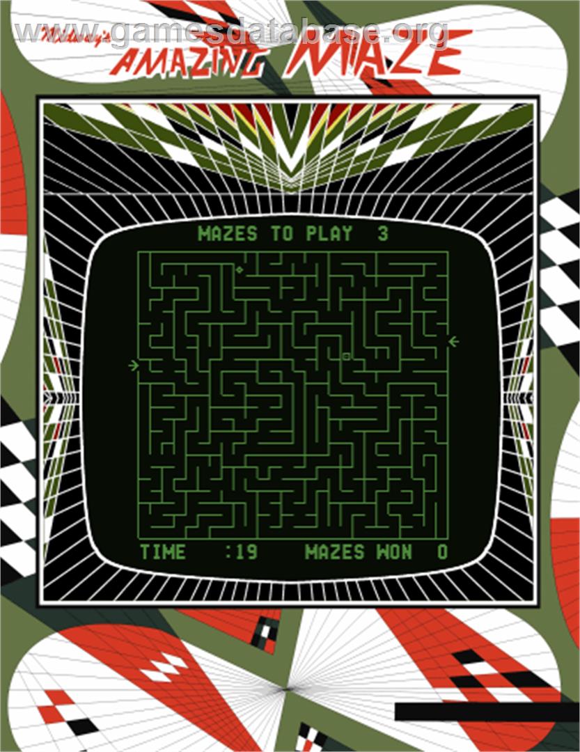 Amazing Maze - Arcade - Artwork - Artwork