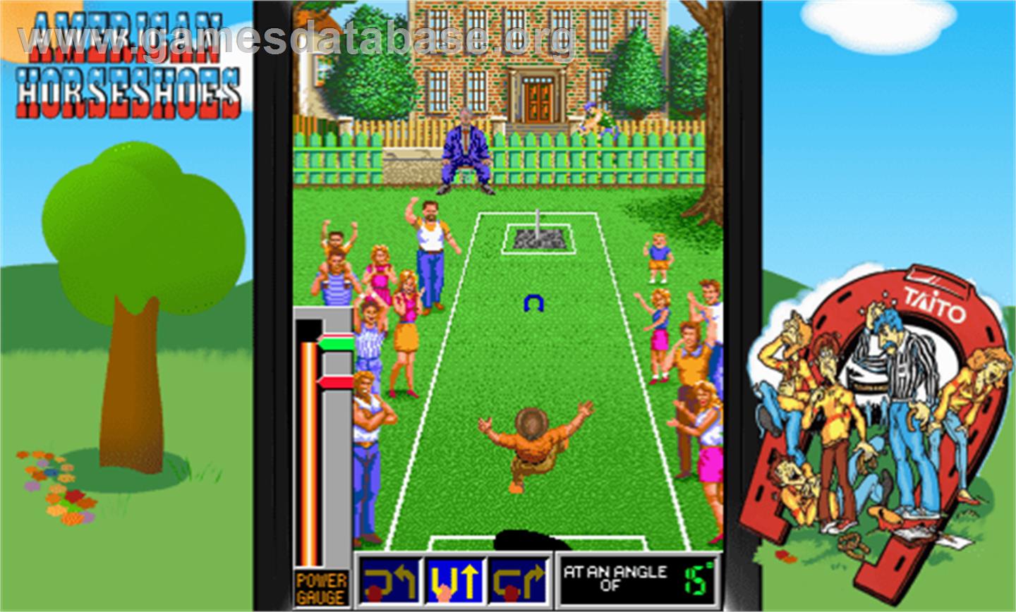American Horseshoes - Arcade - Artwork - Artwork