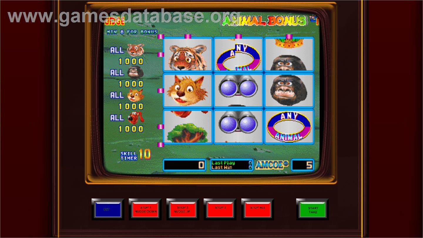 Animal Bonus Nudge - Arcade - Artwork - Artwork