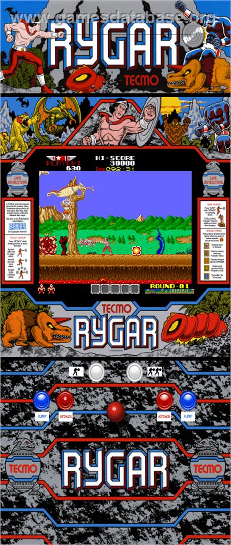 Argus no Senshi - Arcade - Artwork - Artwork