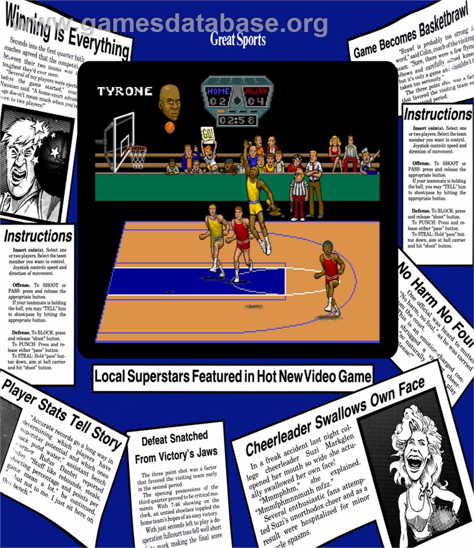 Basket Ball - Arcade - Artwork - Artwork