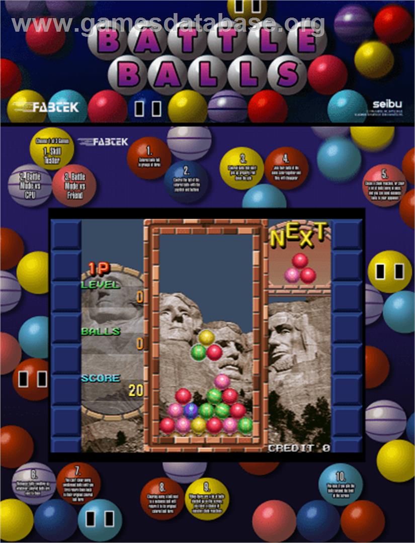 Battle Balls - Arcade - Artwork - Artwork