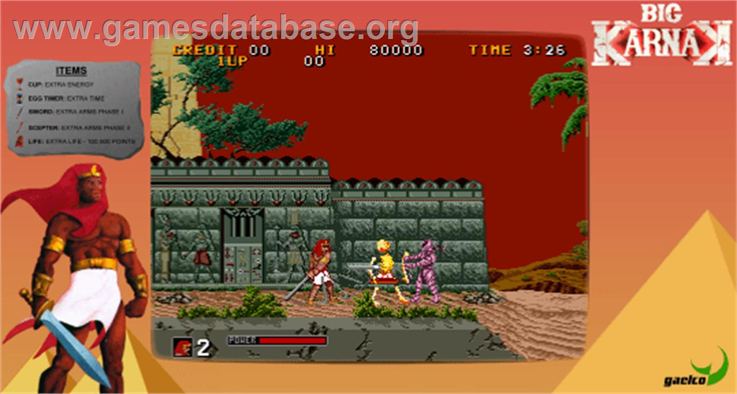 Big Karnak - Arcade - Artwork - Artwork