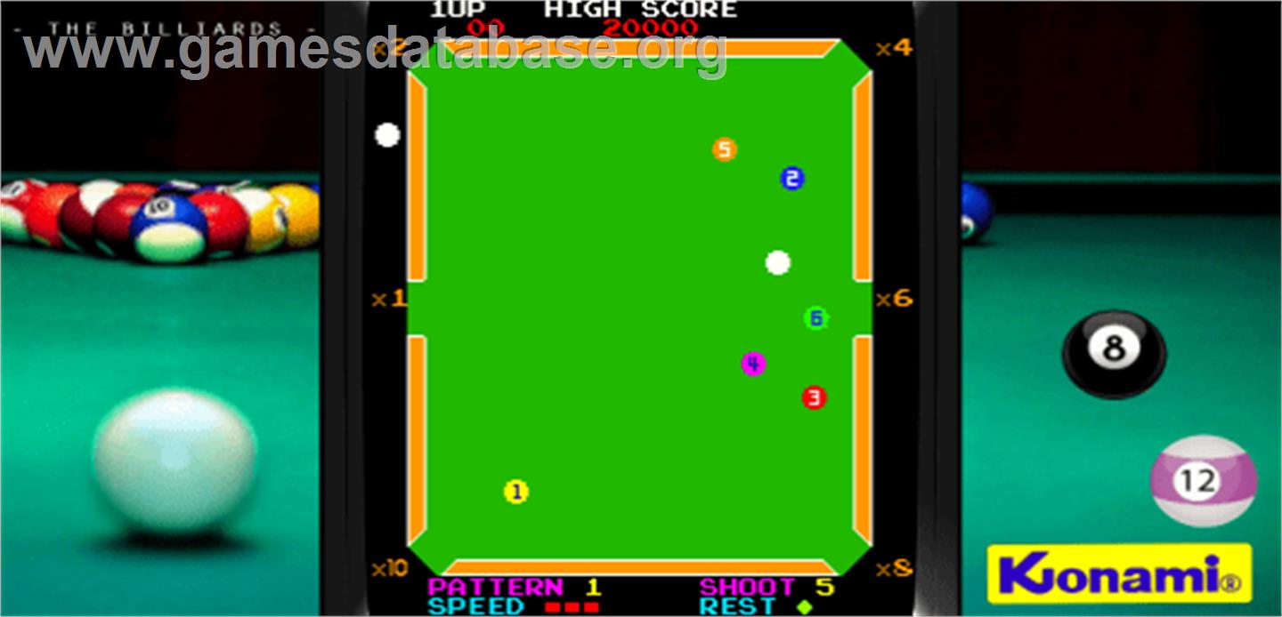 Billiards, The - Arcade - Artwork - Artwork