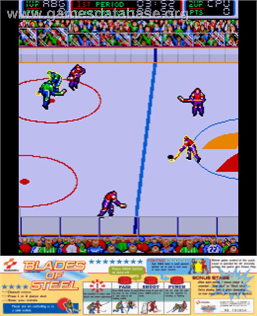 Blades of Steel - Arcade - Artwork - Artwork