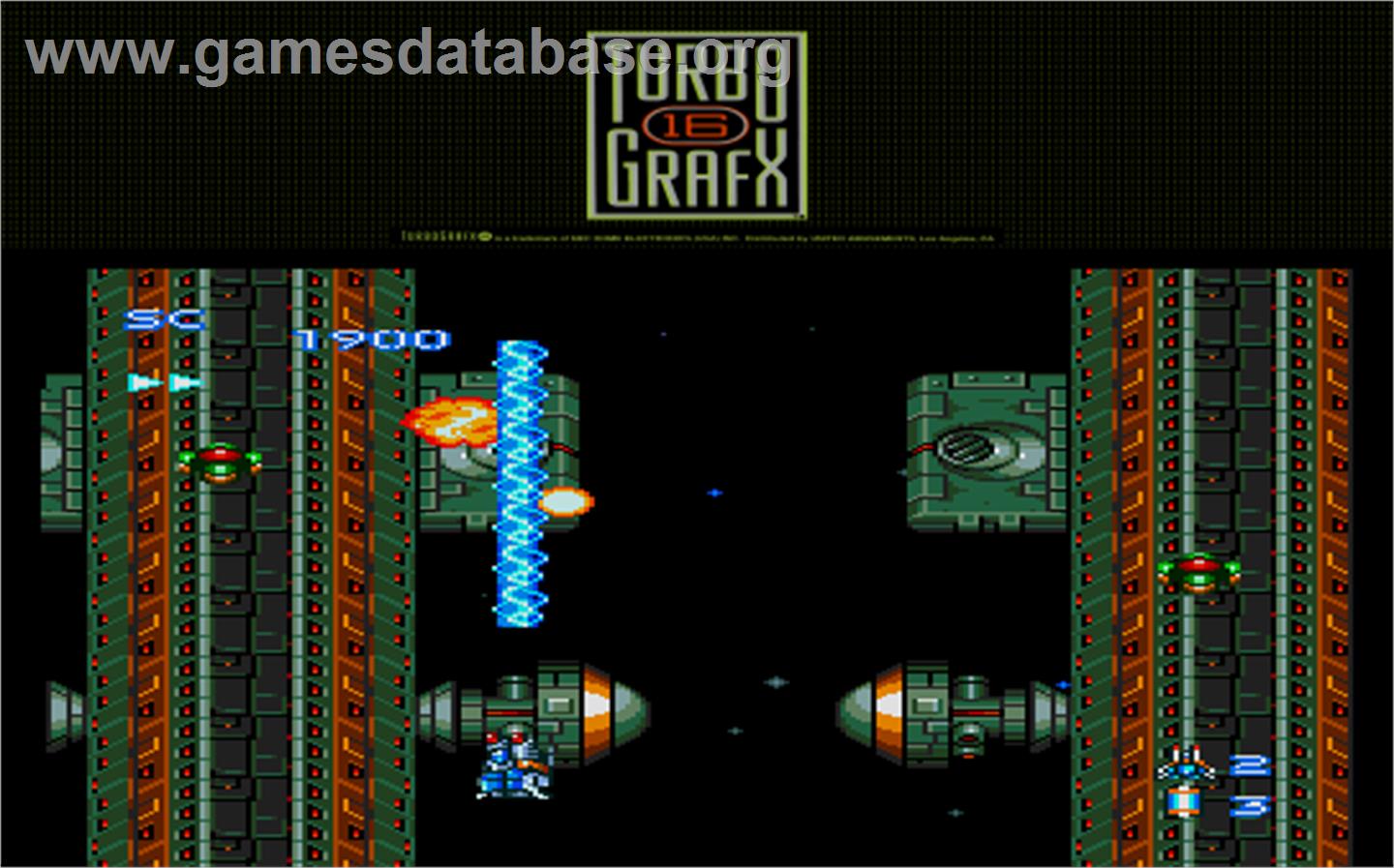 Blazing Lazers - Arcade - Artwork - Artwork