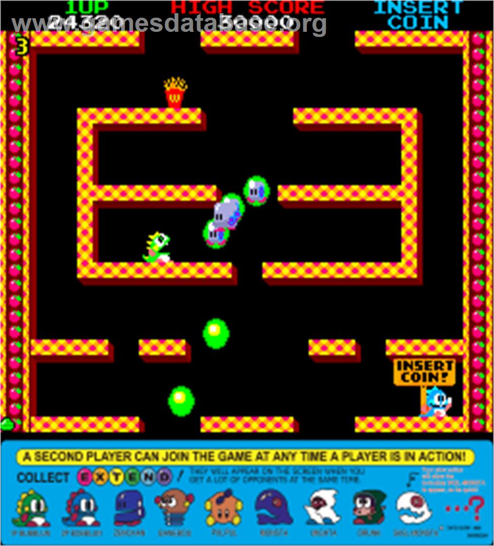 Bubble Bobble: Lost Cave V1.0 - Arcade - Artwork - Artwork