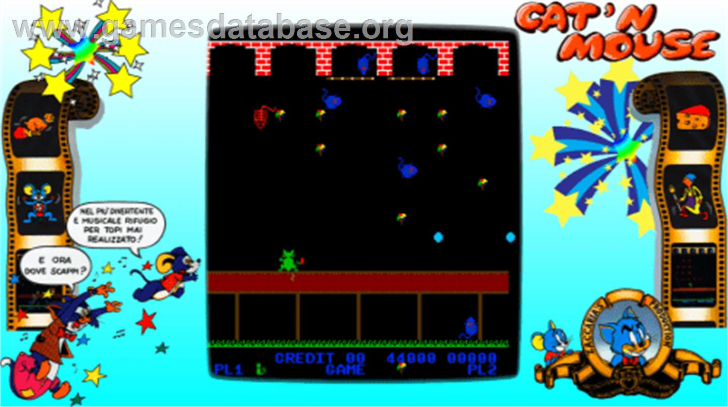 Cat and Mouse - Arcade - Artwork - Artwork