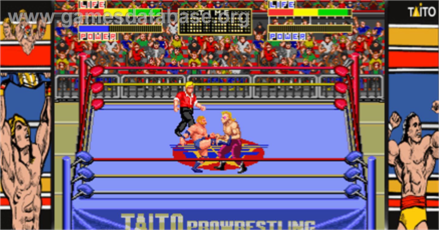 Champion Wrestler - Arcade - Artwork - Artwork