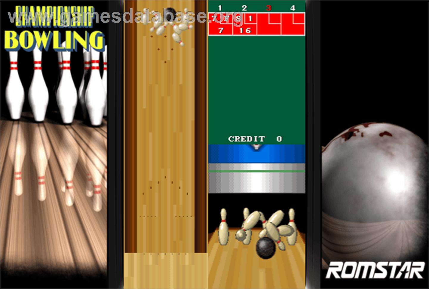 Championship Bowling - Arcade - Artwork - Artwork