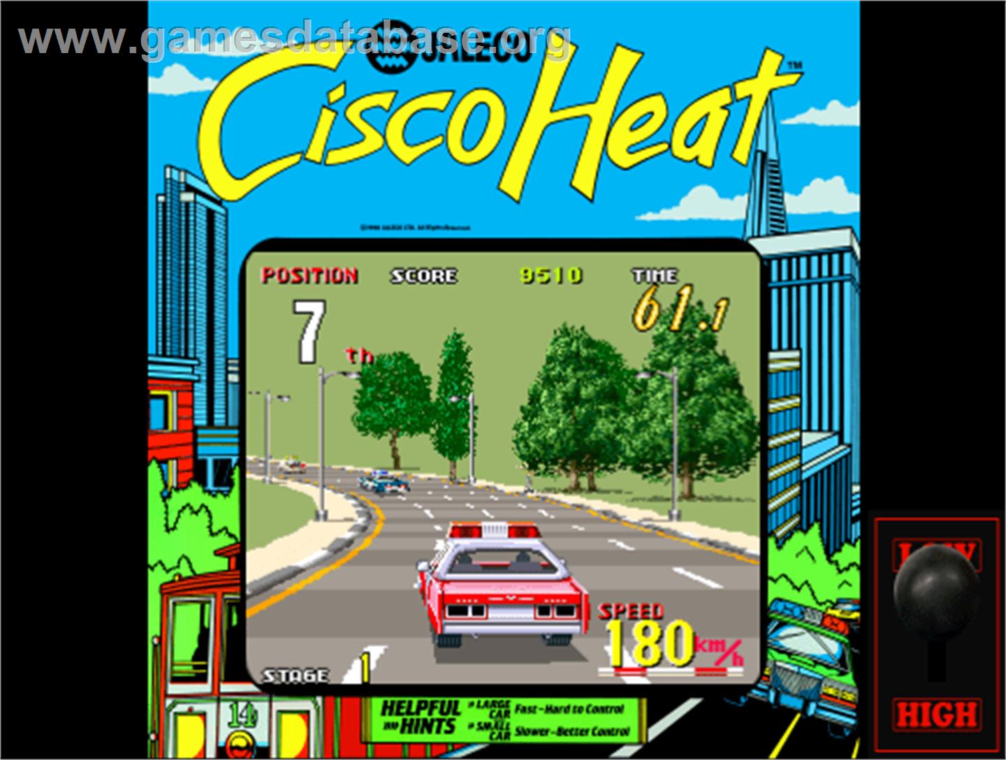 Cisco Heat - Arcade - Artwork - Artwork