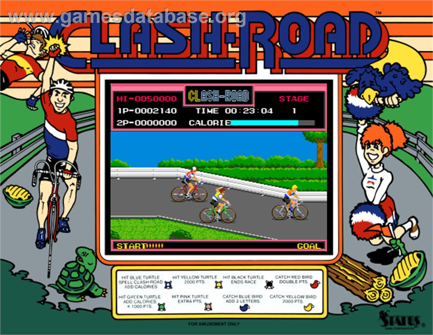 Clash-Road - Arcade - Artwork - Artwork