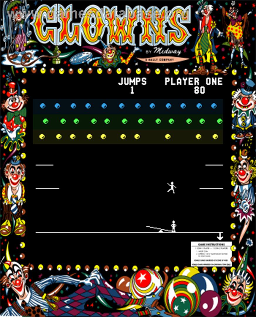 Clowns - Arcade - Artwork - Artwork