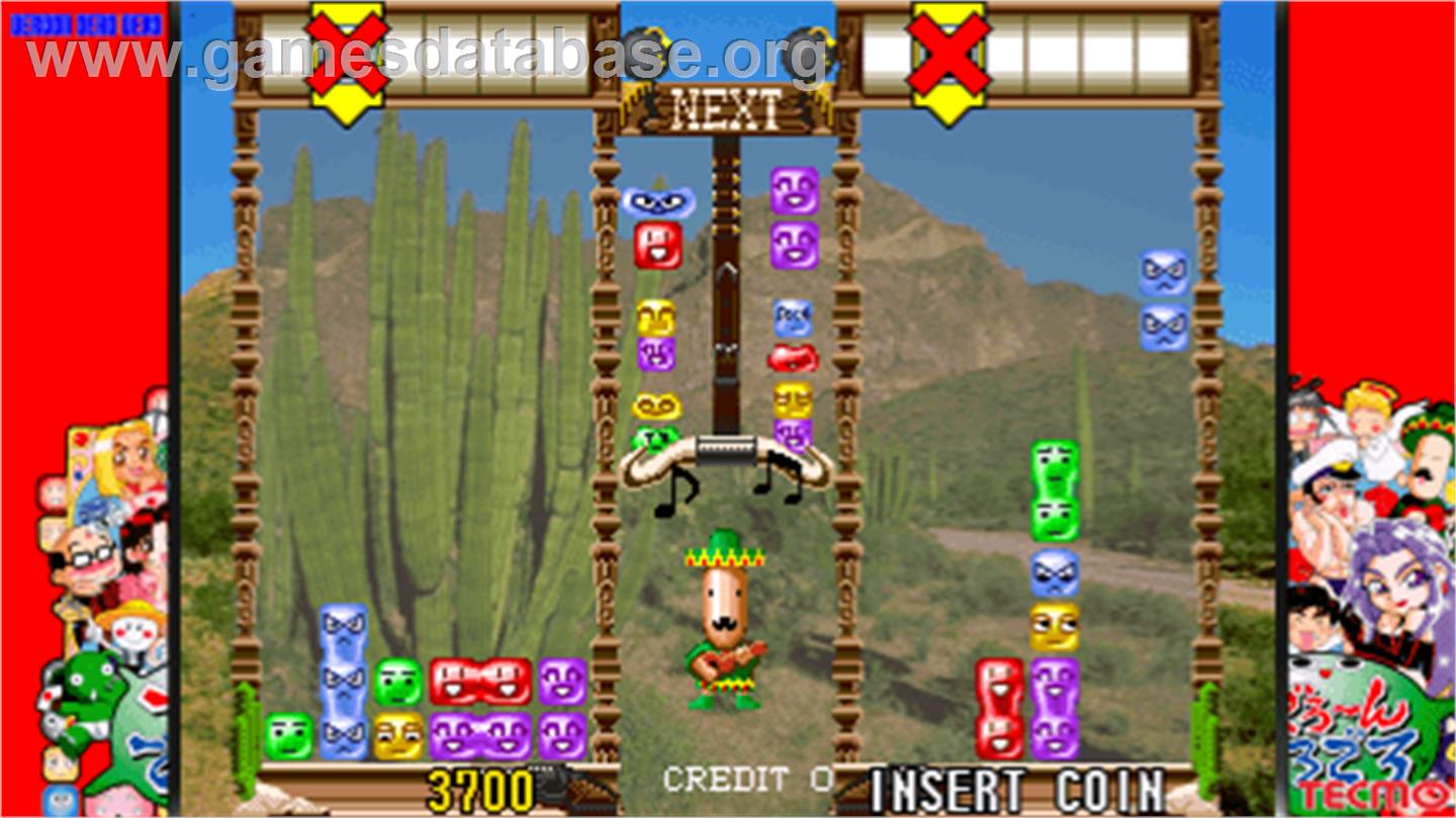 Deroon DeroDero / Tecmo Stackers - Arcade - Artwork - Artwork