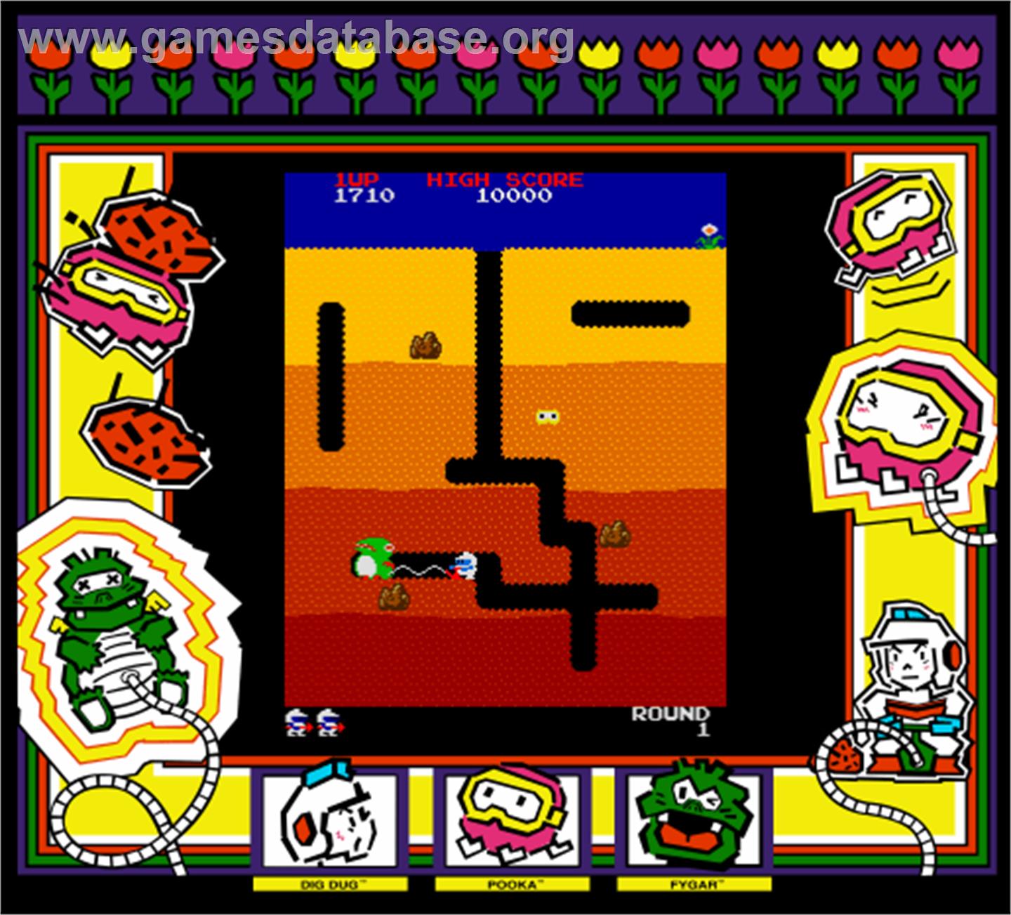 Dig Dug - Arcade - Artwork - Artwork