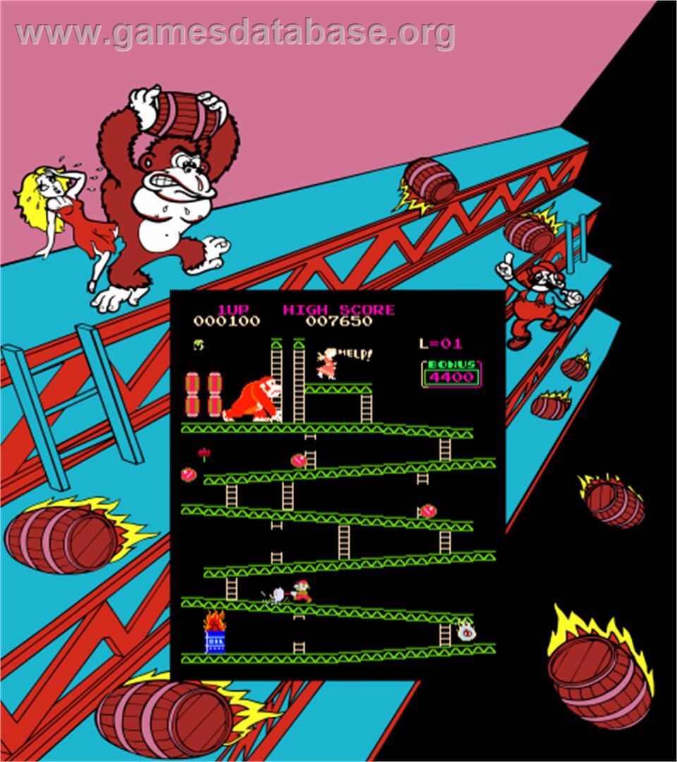 Donkey King - Arcade - Artwork - Artwork