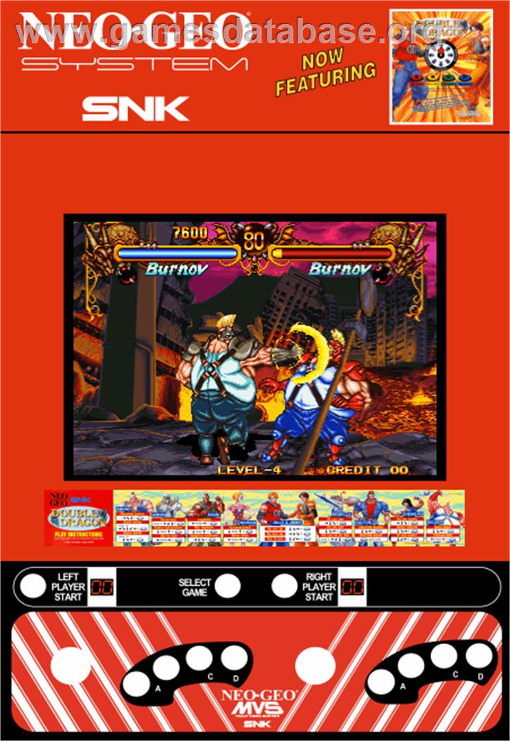 Double Dragon - Arcade - Artwork - Artwork