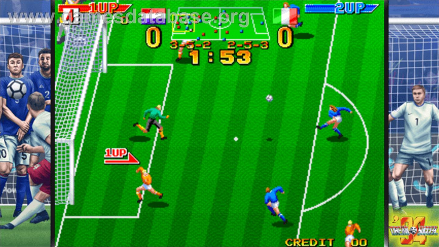 Dream Soccer '94 - Arcade - Artwork - Artwork