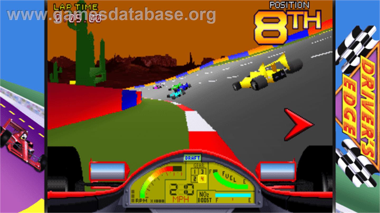 Driver's Edge - Arcade - Artwork - Artwork