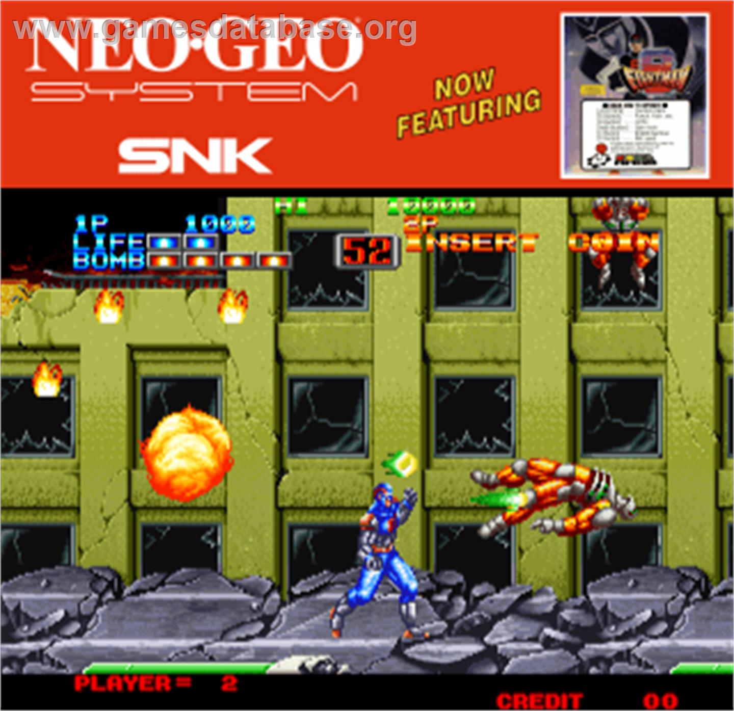 Eight Man - Arcade - Artwork - Artwork