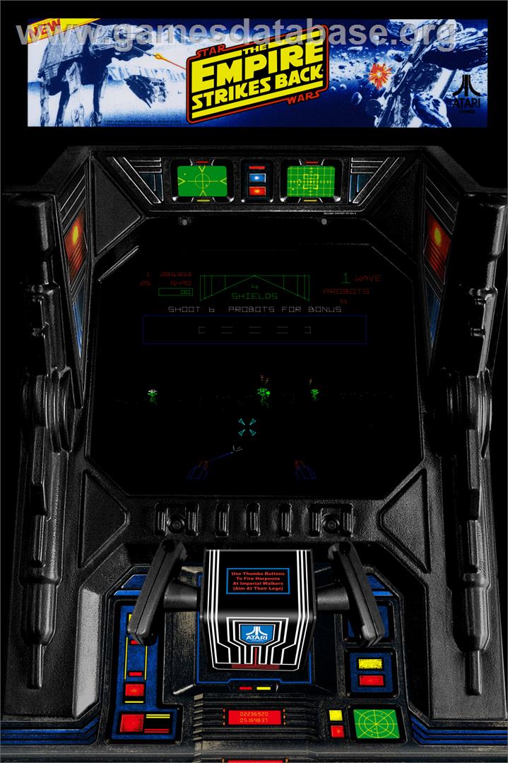 Empire Strikes Back, The - Arcade - Artwork - Artwork