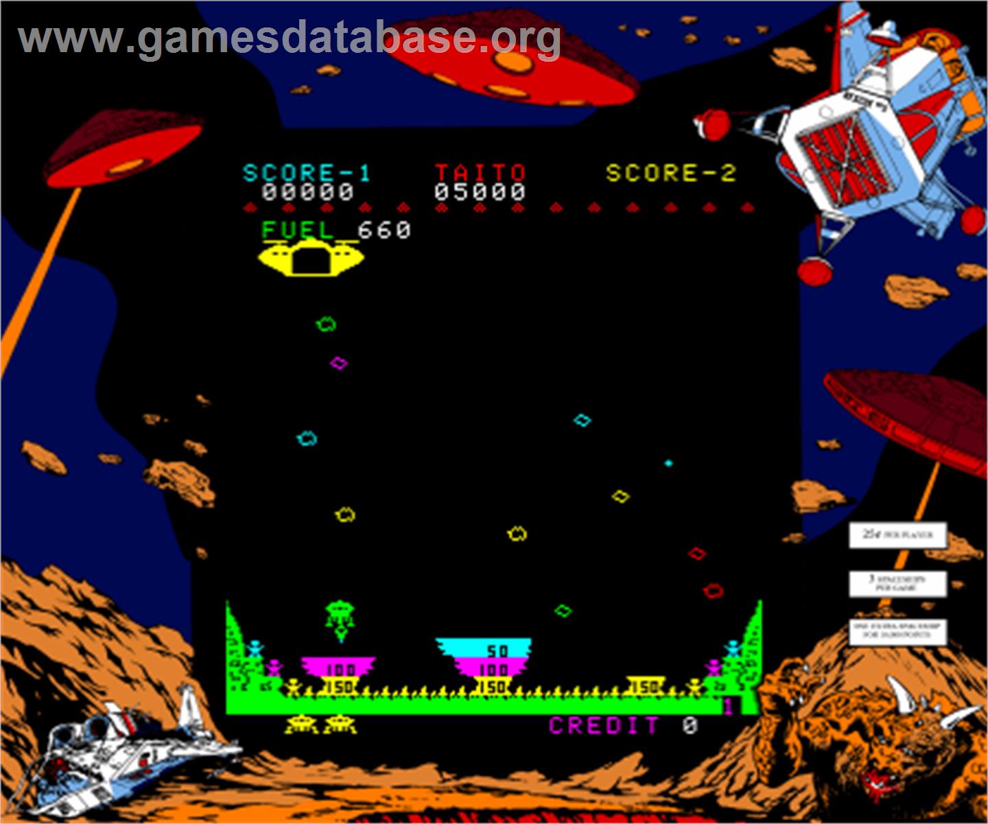Escape from Mars - Arcade - Artwork - Artwork