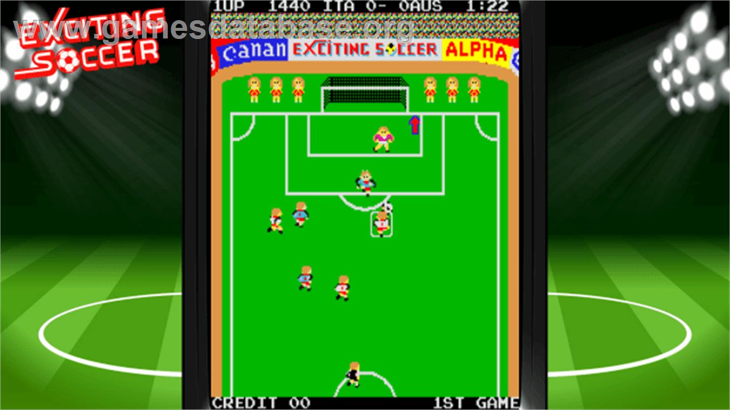 Exciting Soccer - Arcade - Artwork - Artwork