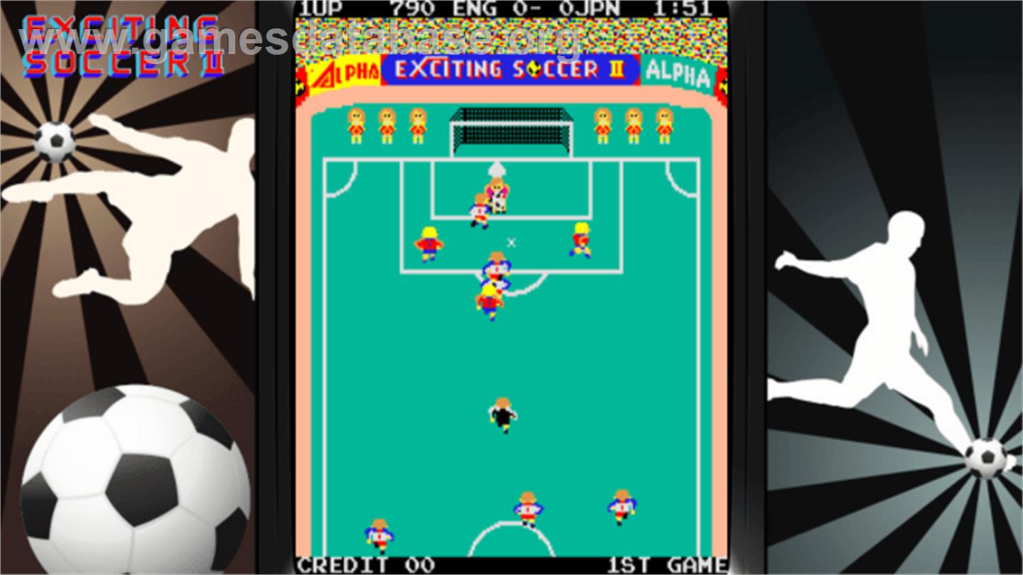 Exciting Soccer II - Arcade - Artwork - Artwork