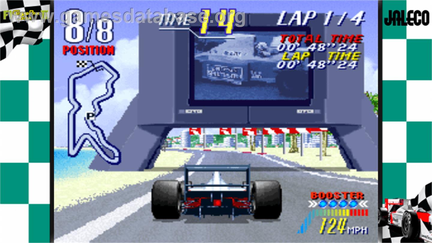 F-1 Grand Prix Star II - Arcade - Artwork - Artwork