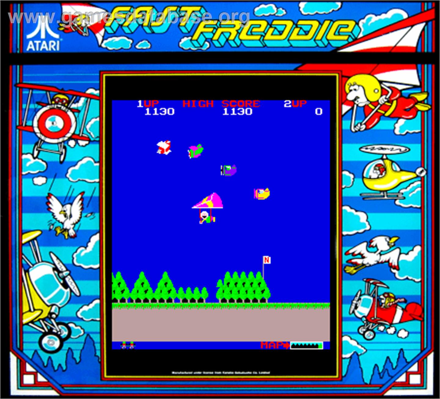 Fast Freddie - Arcade - Artwork - Artwork