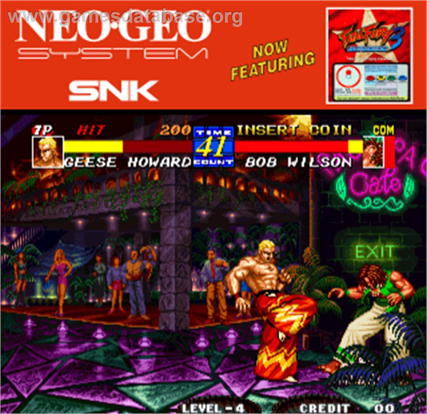 Fatal Fury 3 - Road to the Final Victory / Garou Densetsu 3 - haruka-naru tatakai - Arcade - Artwork - Artwork