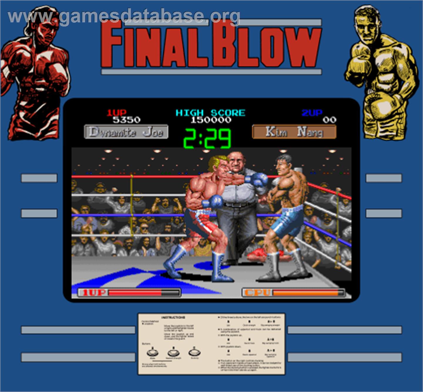 Final Blow - Arcade - Artwork - Artwork