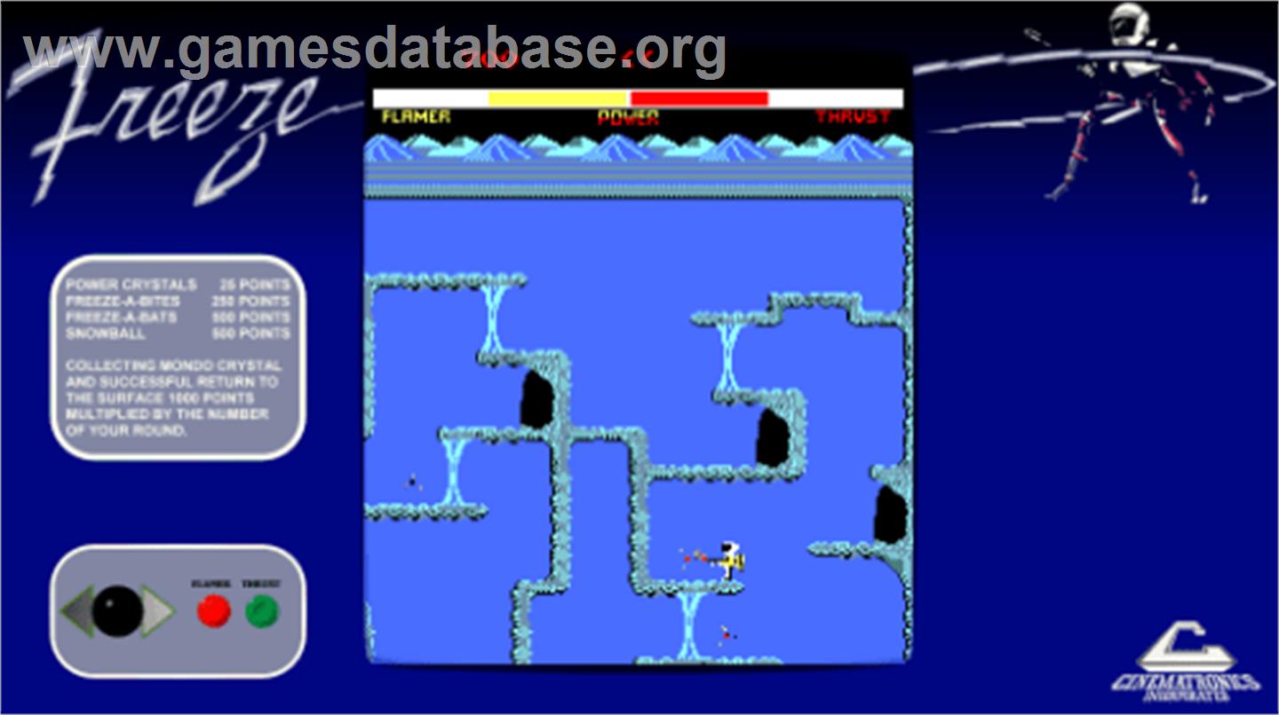 Freeze - Arcade - Artwork - Artwork