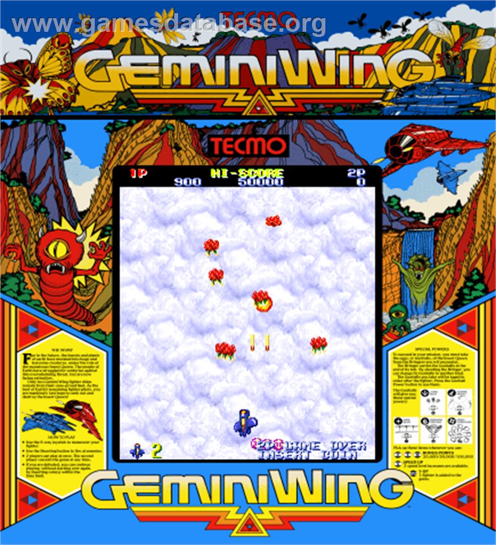 Gemini Wing - Arcade - Artwork - Artwork