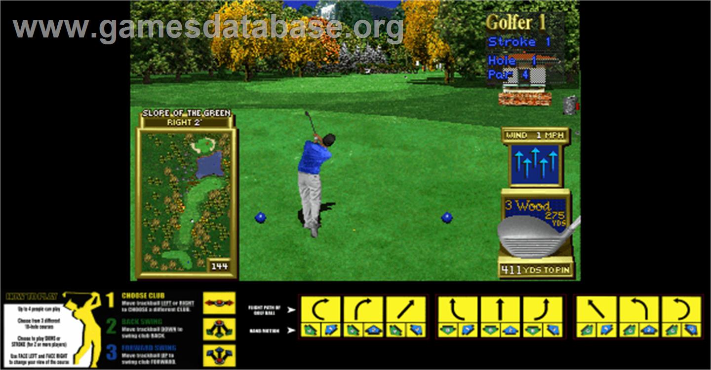 Golden Tee '97 Tournament - Arcade - Artwork - Artwork