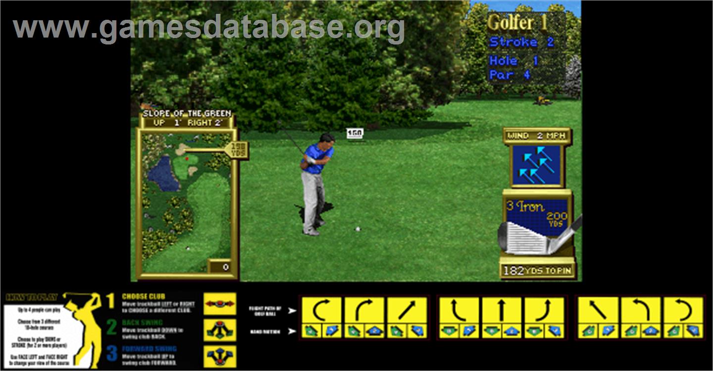 Golden Tee Supreme Edition Tournament - Arcade - Artwork - Artwork