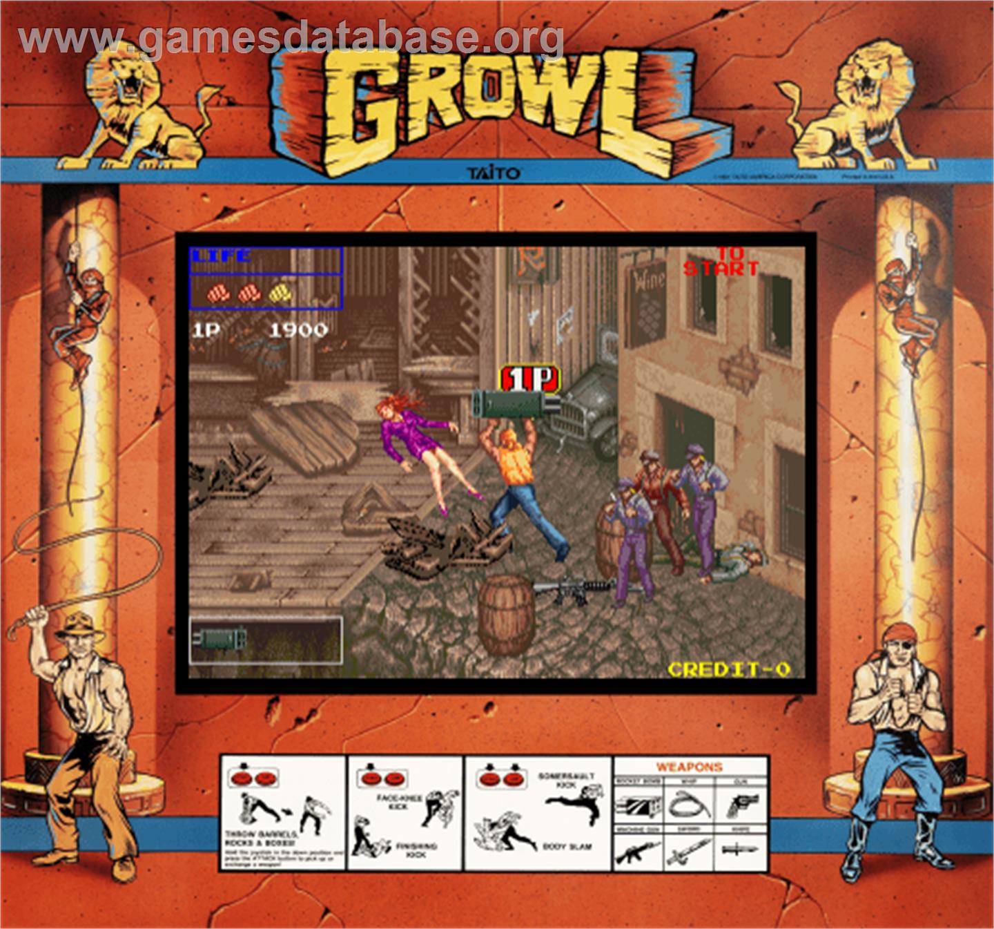 Growl - Arcade - Artwork - Artwork