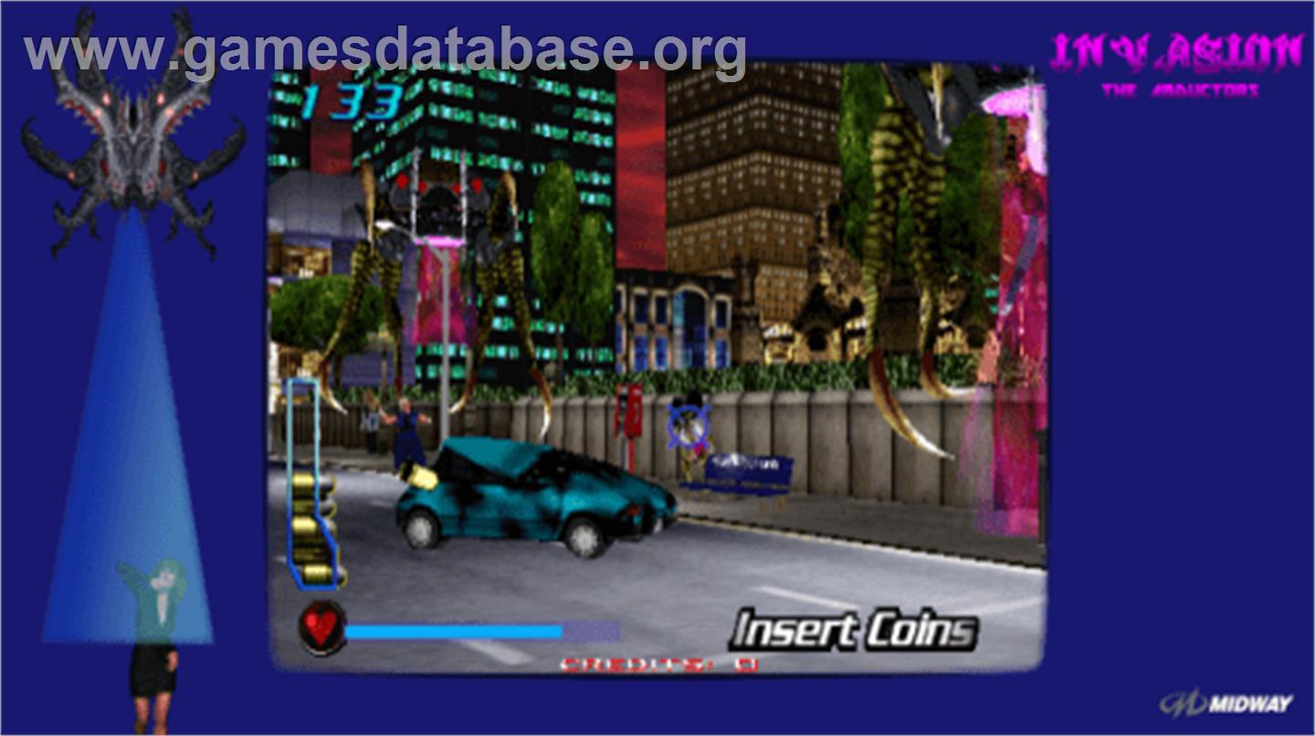 Invasion - The Abductors - Arcade - Artwork - Artwork