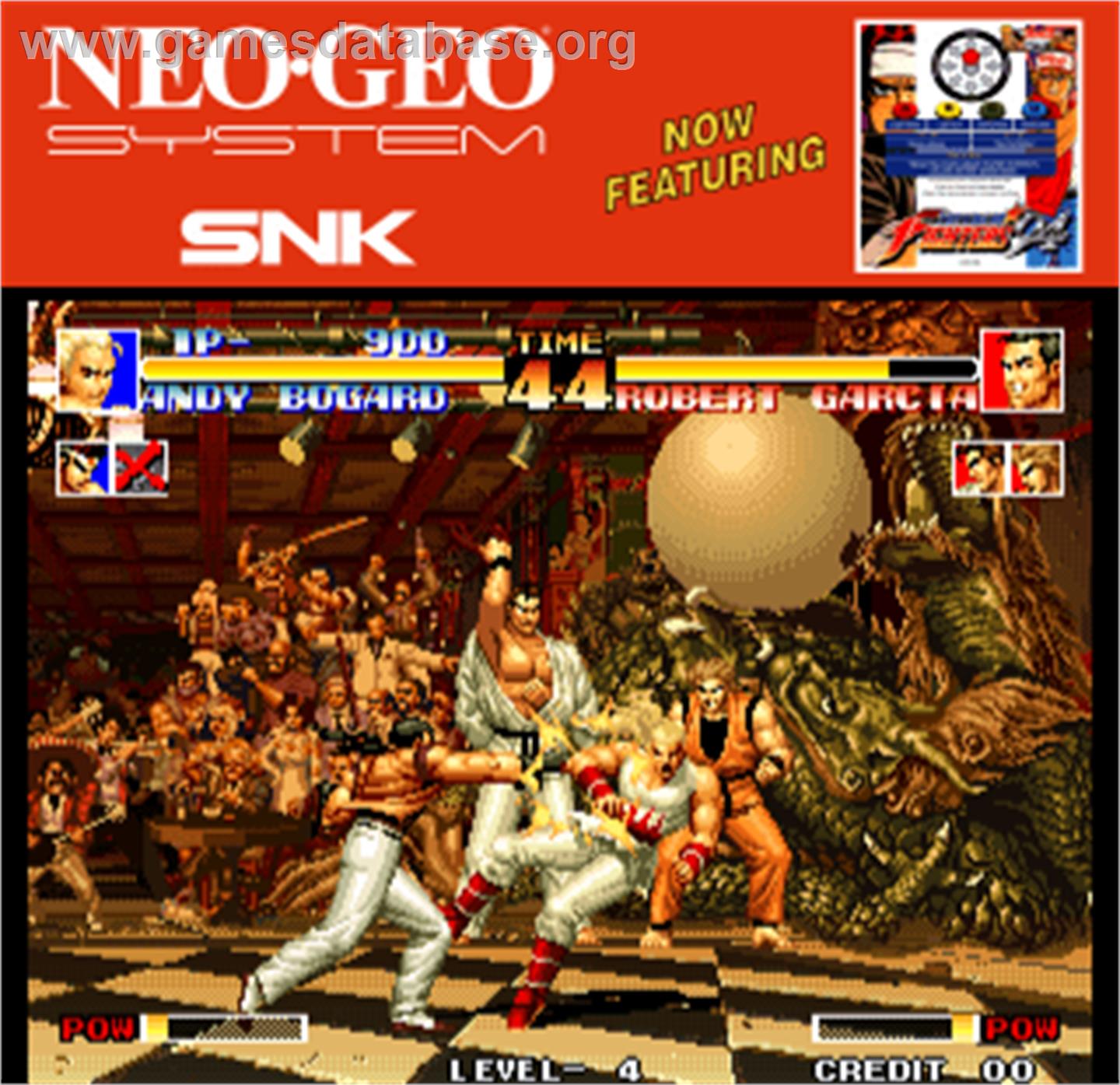 King of Fighters '94, The - Arcade - Artwork - Artwork