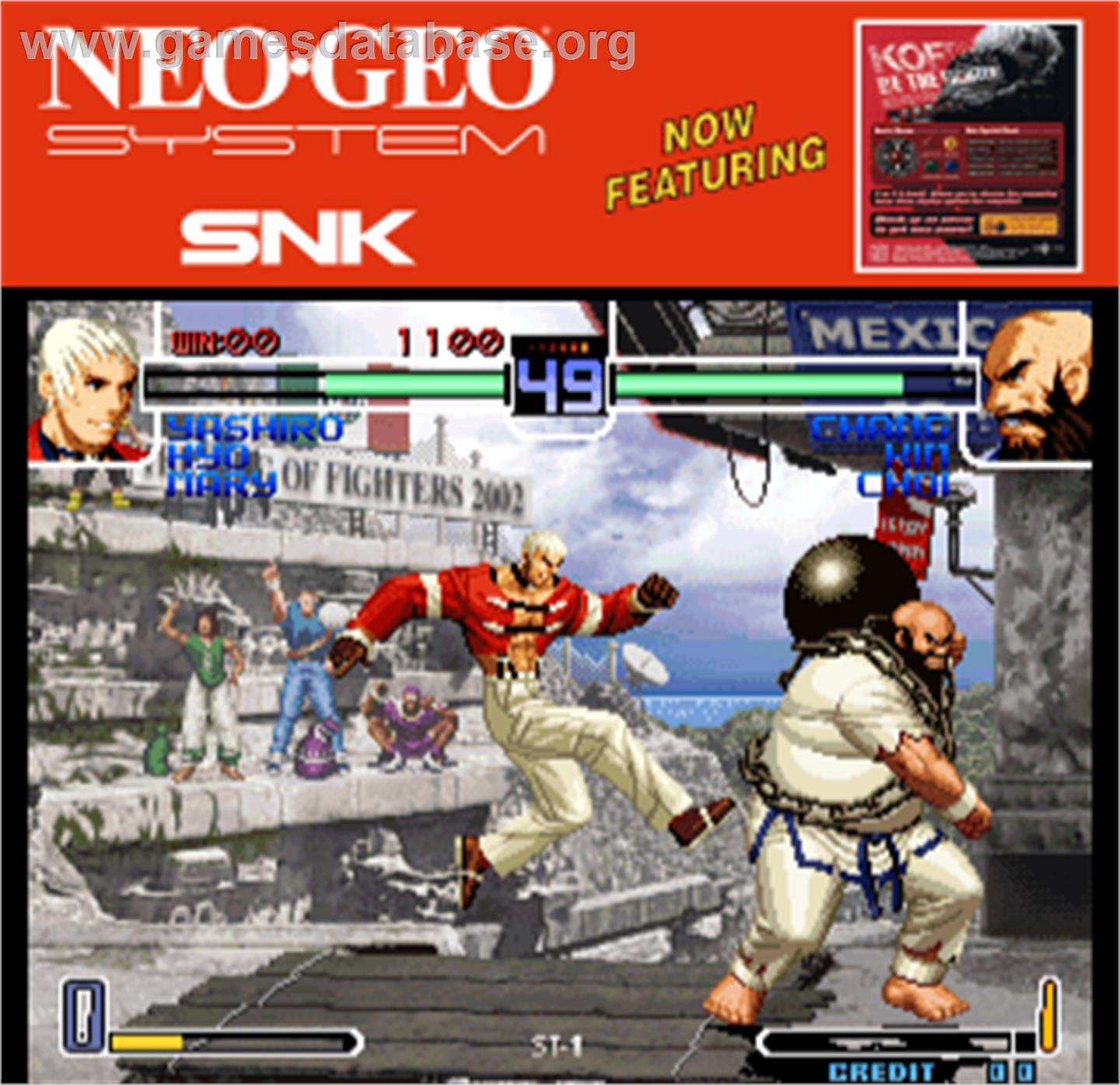 King of Fighters 2002 Plus, The - Arcade - Artwork - Artwork
