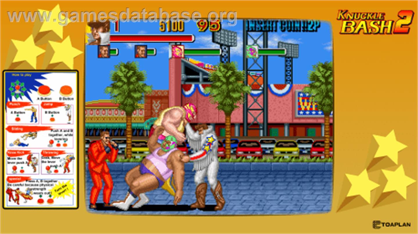 Knuckle Bash 2 - Arcade - Artwork - Artwork