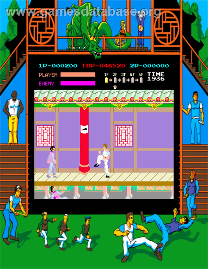 Kung-Fu Senjyo - Arcade - Artwork - Artwork